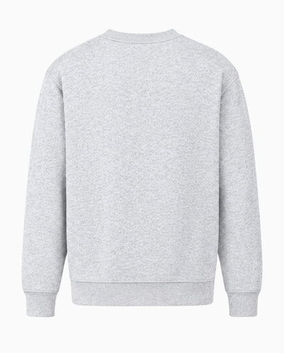 Felpa girocollo grigio mélange – Ravenna By Cipriani