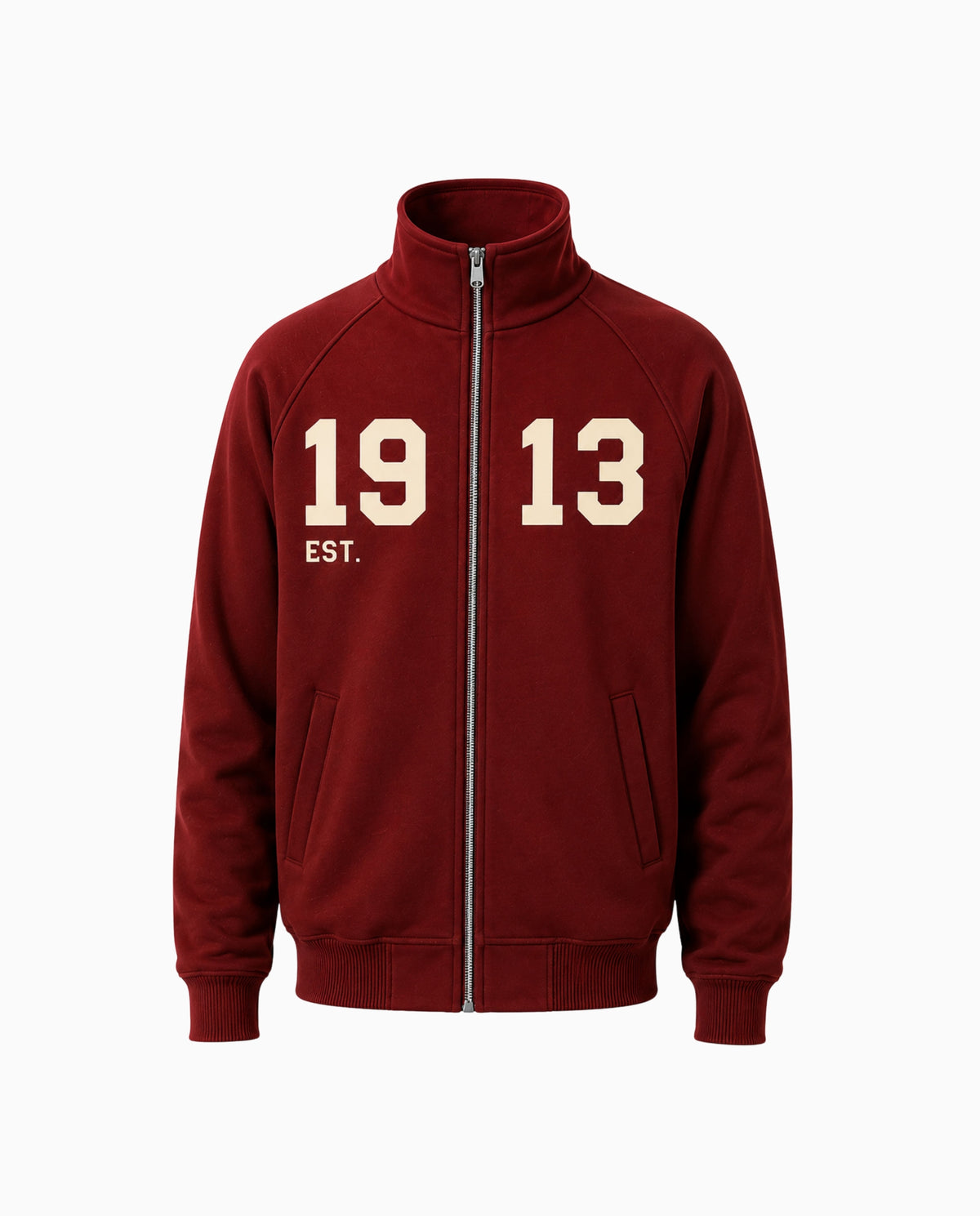 Felpa con zip EST. 1913